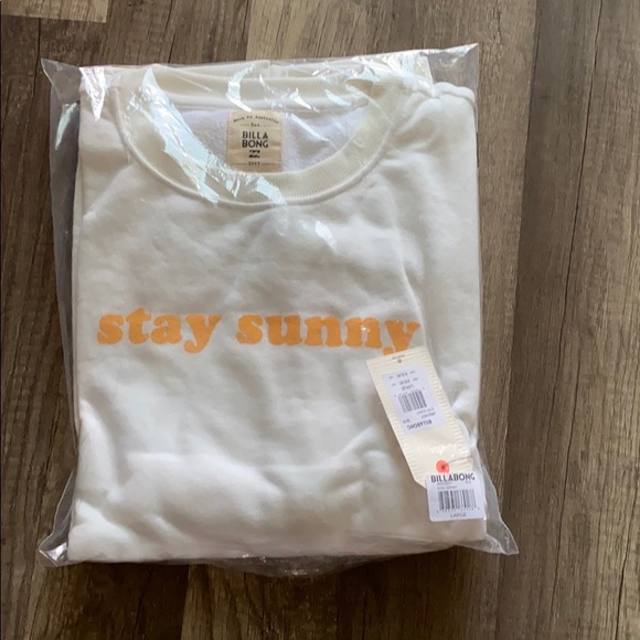 âś…Stay Sunny Sweatshirt BILLABONGâś… - Picture 3 of 6